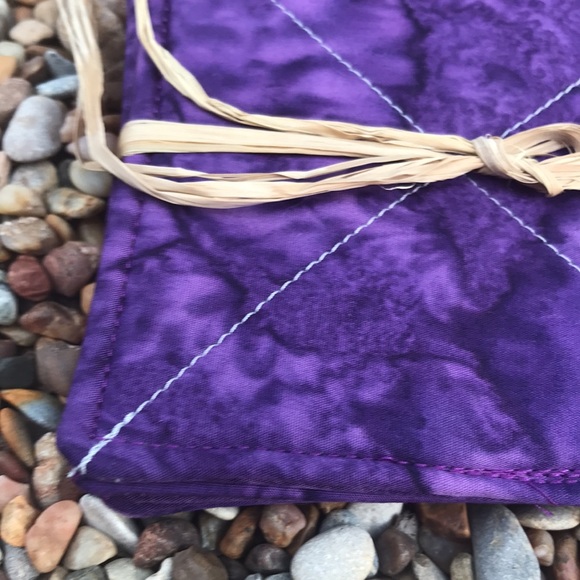 Purple Coasters Set of 4 - Picture 3 of 3